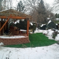 Artificial Grass Cherryville North Carolina Landscape Back