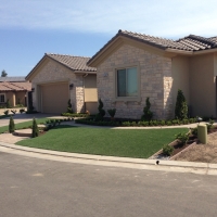 Artificial Turf Mountain View North Carolina Landscape Front