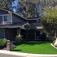 Fake Grass Hudson North Carolina Landscape Front Yard