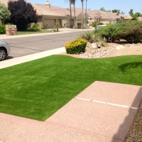 Fake Grass Lawndale North Carolina Landscape Front Yard