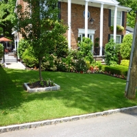 Fake Grass Sherrills Ford North Carolina Lawn Front Yard