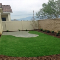 Fake Grass Star North Carolina Landscape Back Yard