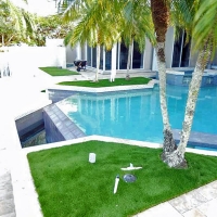 Fake Turf Cowpens South Carolina Lawn Swimming Pools Back