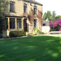 Fake Turf Granite Falls North Carolina Lawn Front Yard