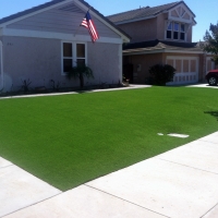 Fake Turf High Shoals North Carolina Lawn Front Yard