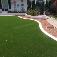 Fake Turf Stanley North Carolina Landscape Front Yard