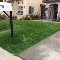 Fake Turf Valdese North Carolina Landscape Front Yard