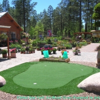 Putting Greens Matthews North Carolina Fake Turf Back Yard