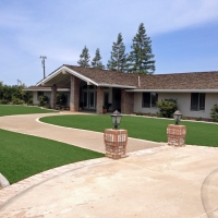 Synthetic Grass Midway North Carolina Lawn Front Yard