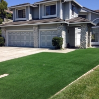 Synthetic Grass Mineral Springs North Carolina Lawn Front