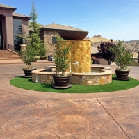 Synthetic Grass Mountain View North Carolina Landscape Front