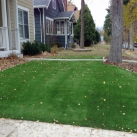 Synthetic Turf Jaars North Carolina Landscape Front Yard