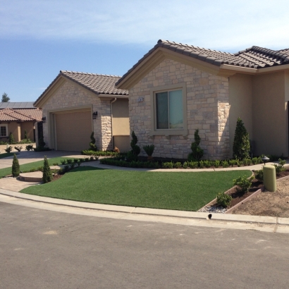 Artificial Turf Mountain View North Carolina Landscape Front