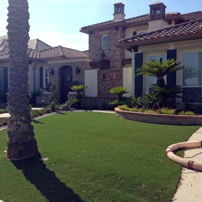 Synthetic Turf Iron Station North Carolina Landscape Front