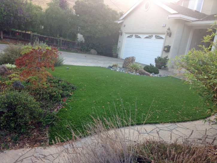 Artificial Grass Denton North Carolina Landscape Front