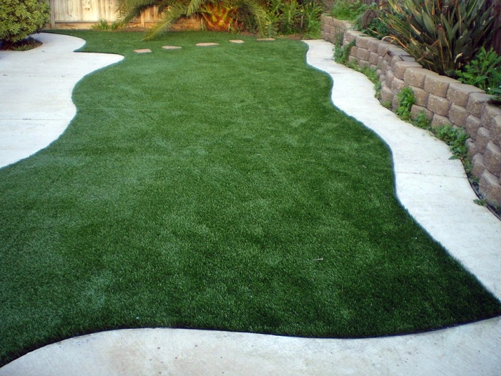 Artificial Grass Richfield North Carolina Landscape Back