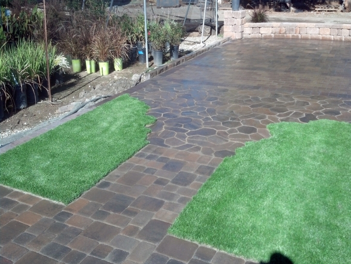 Artificial Turf Bostic North Carolina Lawn Back Yard