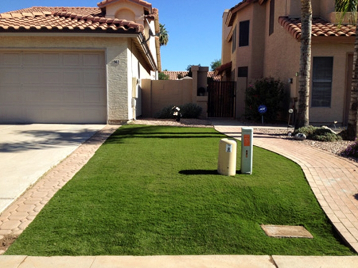 Fake Grass Alexander Mills North Carolina Landscape Front