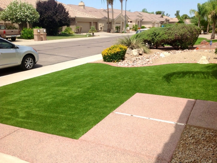 Fake Grass Lawndale North Carolina Landscape Front Yard