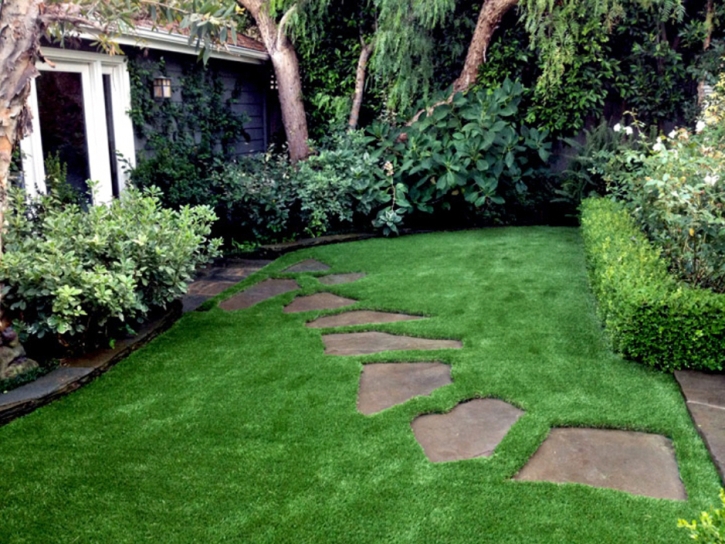 Fake Grass Rhodhiss North Carolina Lawn Pavers Back Yard