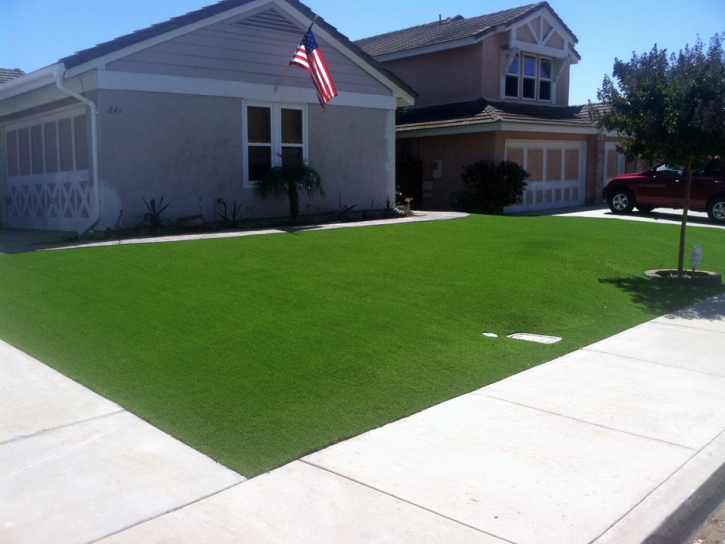 Fake Turf High Shoals North Carolina Lawn Front Yard