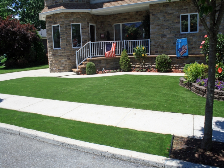 Synthetic Grass Hemby Bridge North Carolina Landscape Front