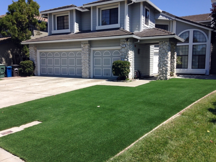 Synthetic Grass Mineral Springs North Carolina Lawn Front