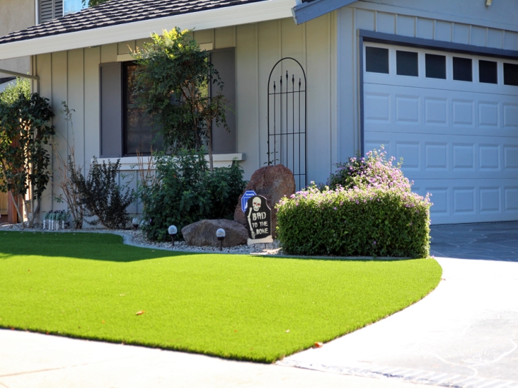 Synthetic Turf East Spencer North Carolina Landscape Front