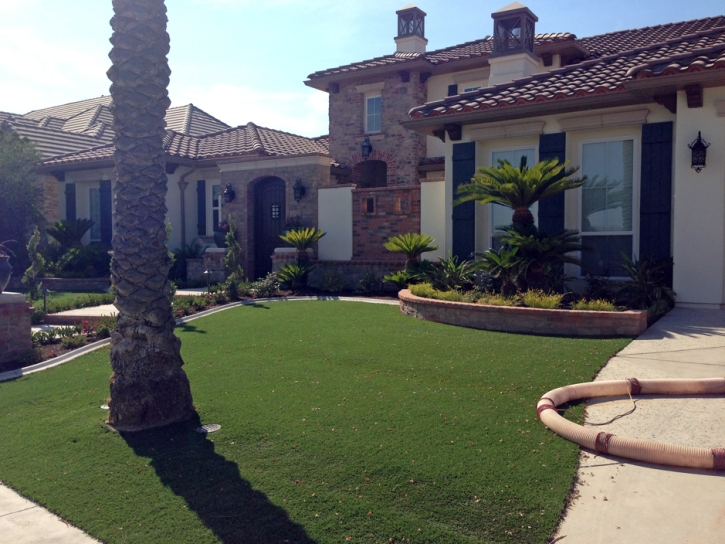 Synthetic Turf Iron Station North Carolina Landscape Front