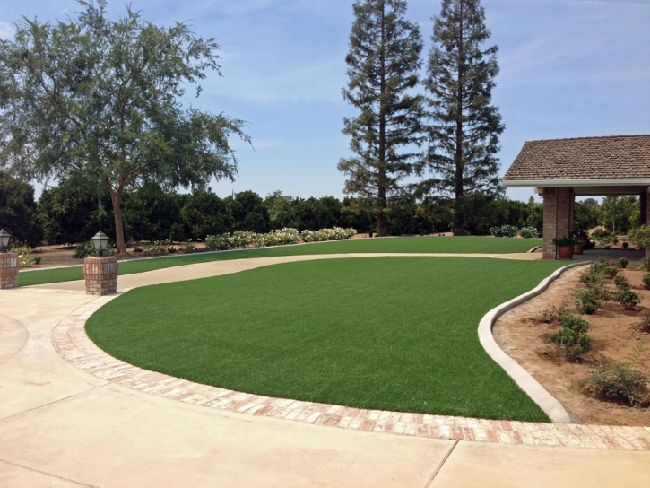 Synthetic Turf Peachland North Carolina Landscape Front